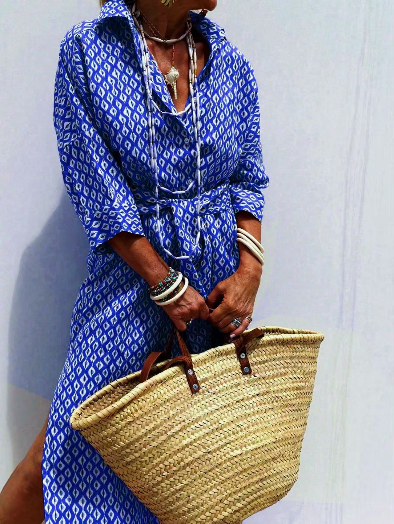 Maxi with Belt Summer Linen Lo - Casual Loose Linen Shirt Dress review and price