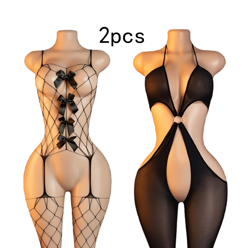 2-Piece Set – Sexy Cut-out Fis - Lingerie review and price