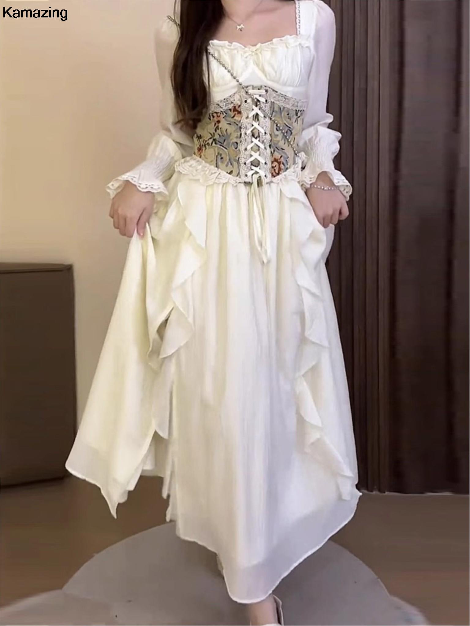 Vintage French Corset Midi Dre - French Vintage Floral Midi Dress review and price
