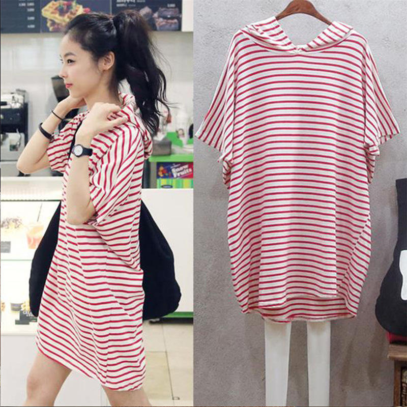 Summer New Korean Style Loose  - Korean Style A Line Shirt Dress review and price