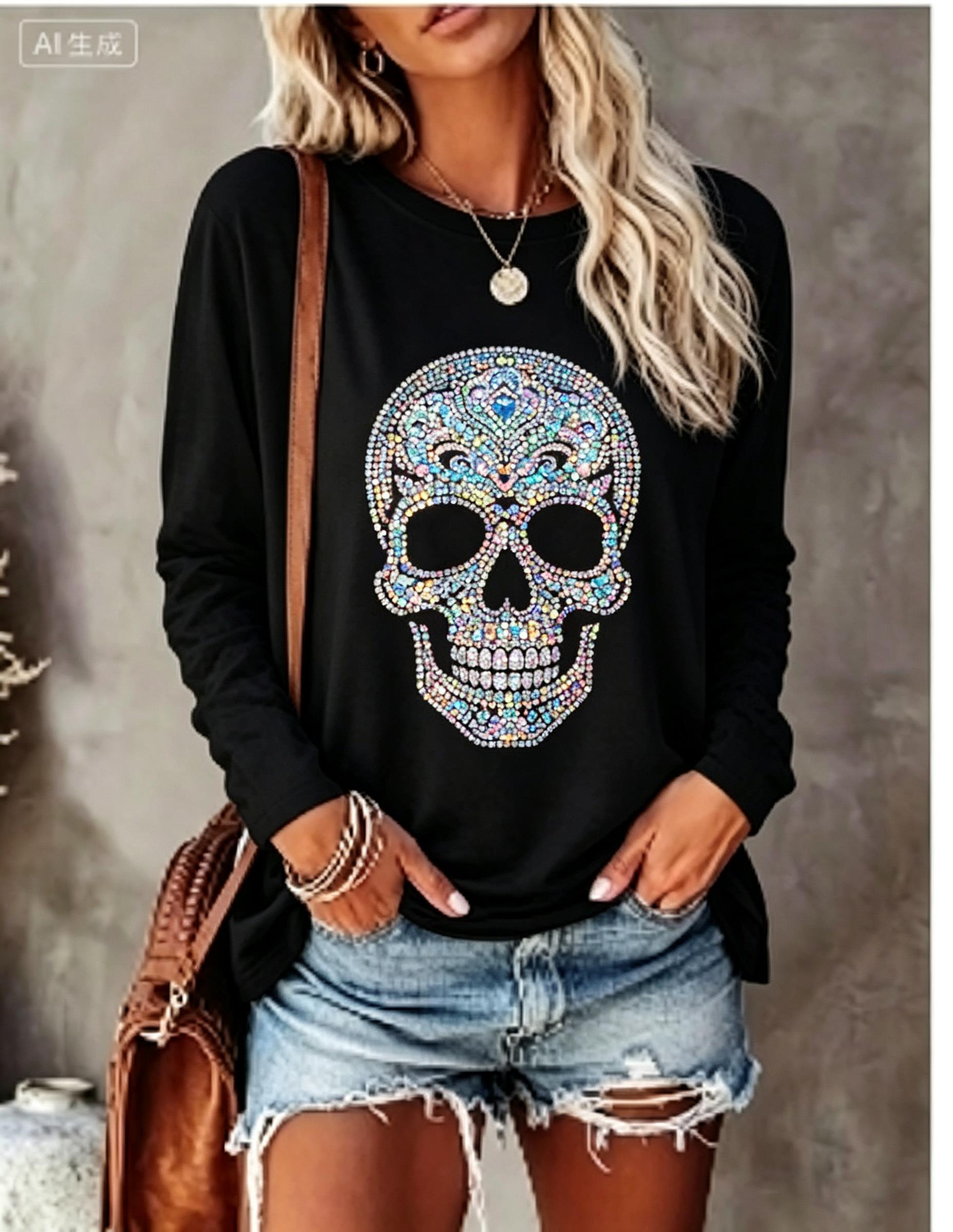 Women Long Sleeve T‑Shirt Simu - Blouses review and price